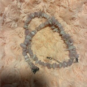 Elegant Kunzite Stone Necklace